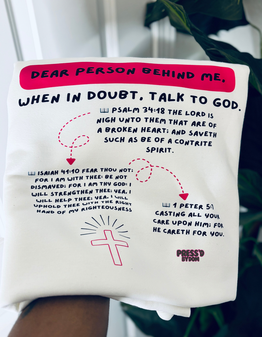 God Cares Crewneck (Pre-Order)