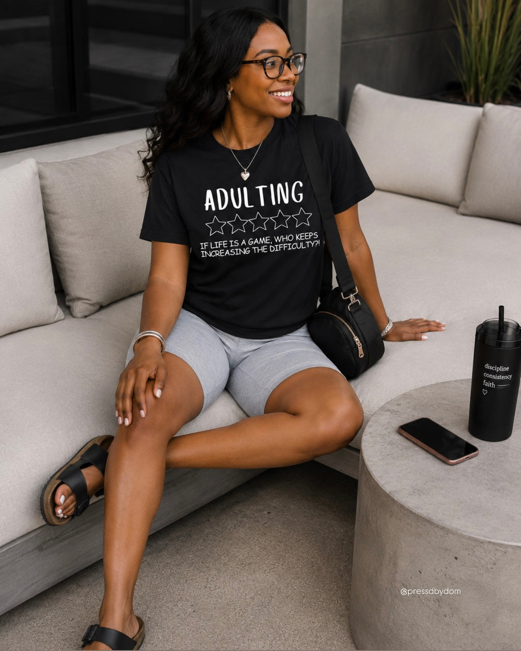 Adulting | If Life Is a Game Who Keeps Increasing the Difficulty | Funny Graphic Tee