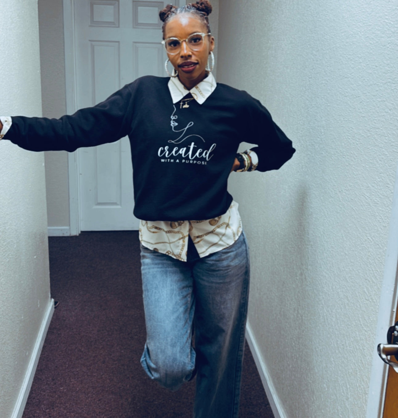 Created With a Purpose Crewneck