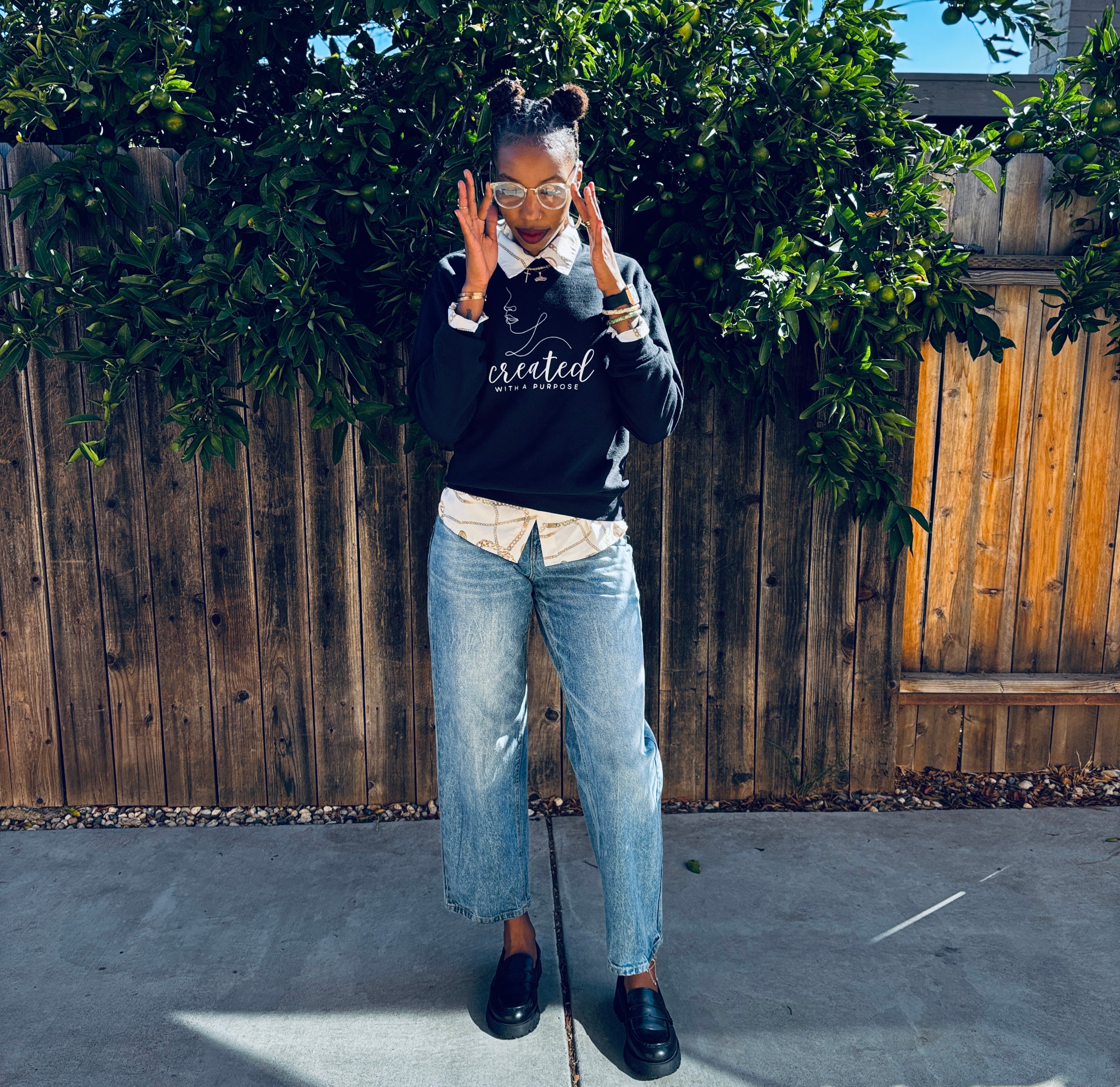 Created With a Purpose Crewneck