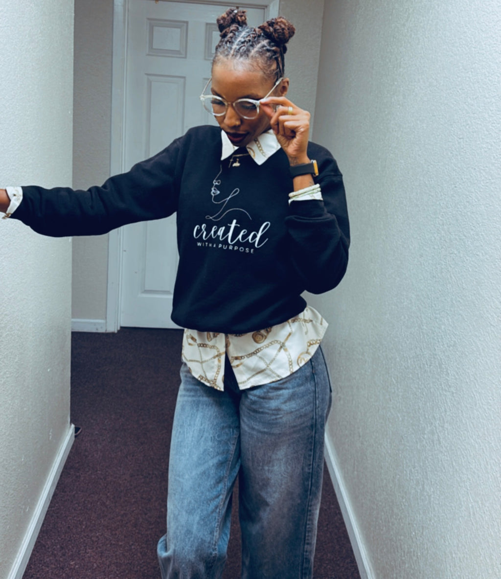 Created With a Purpose Crewneck