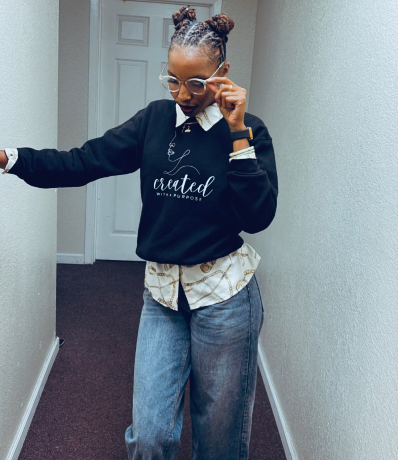 Created With a Purpose Crewneck