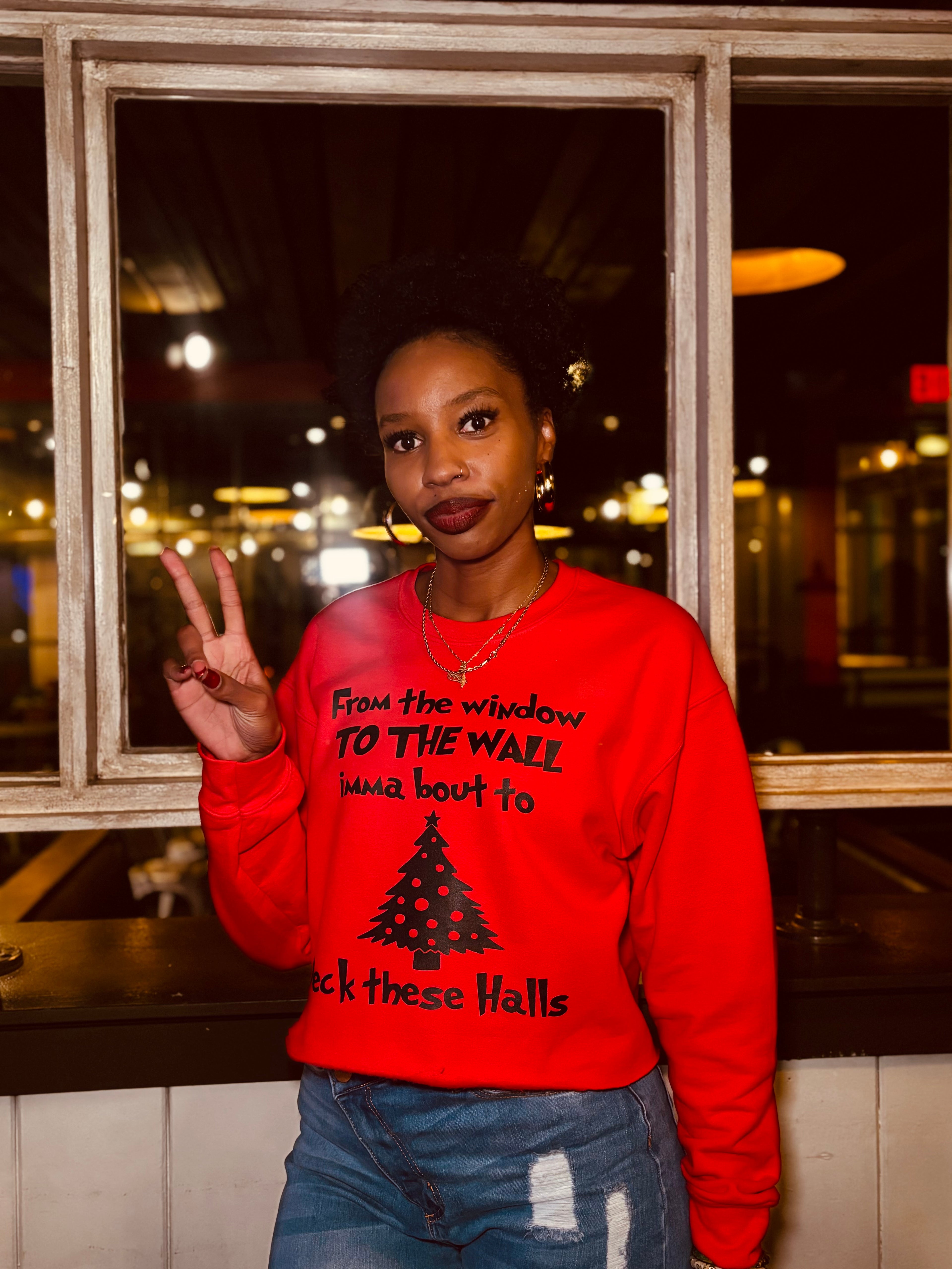 Deck These Halls Christmas Sweatshirt