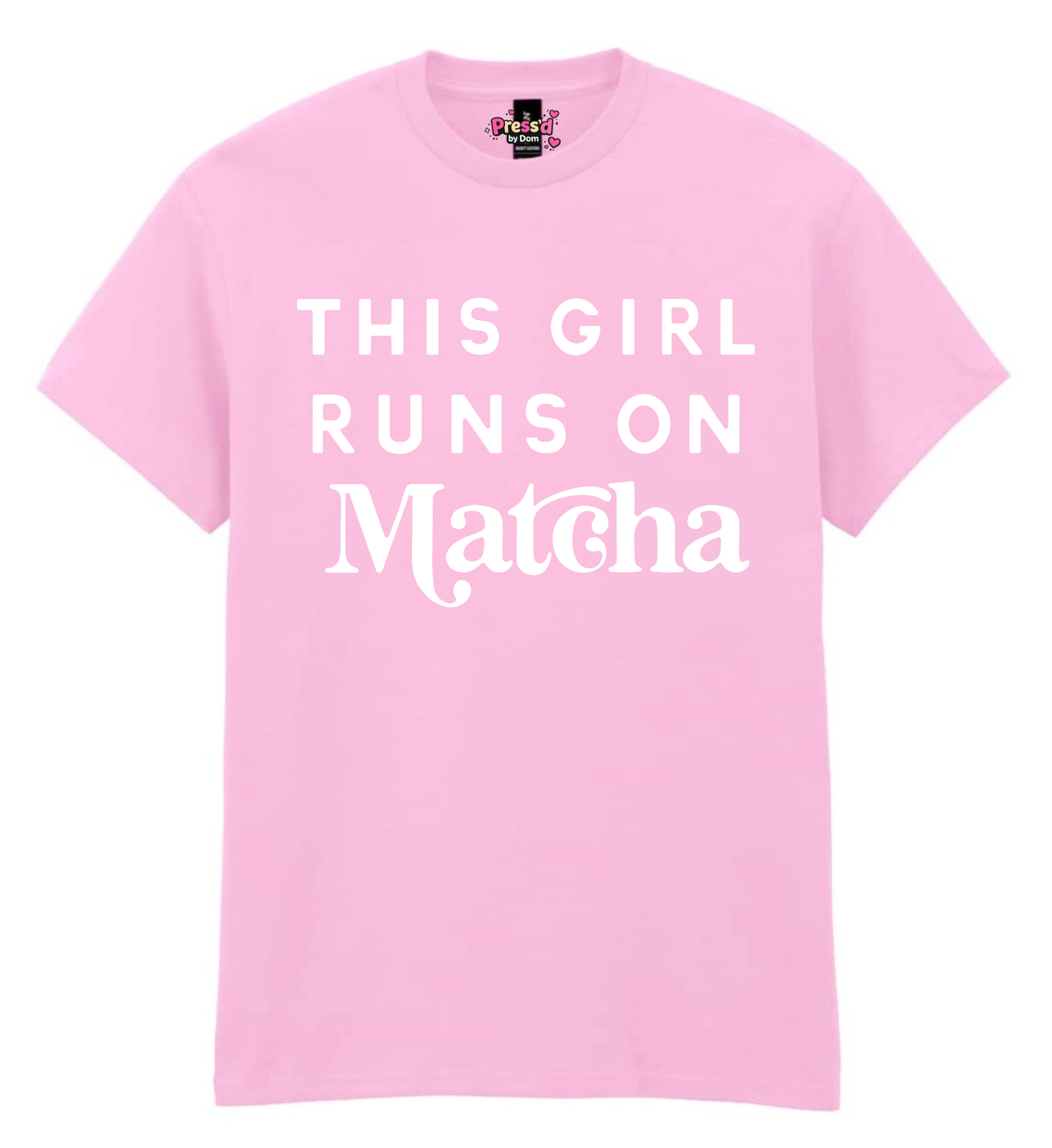 This Girl Runs on Matcha T-shirt