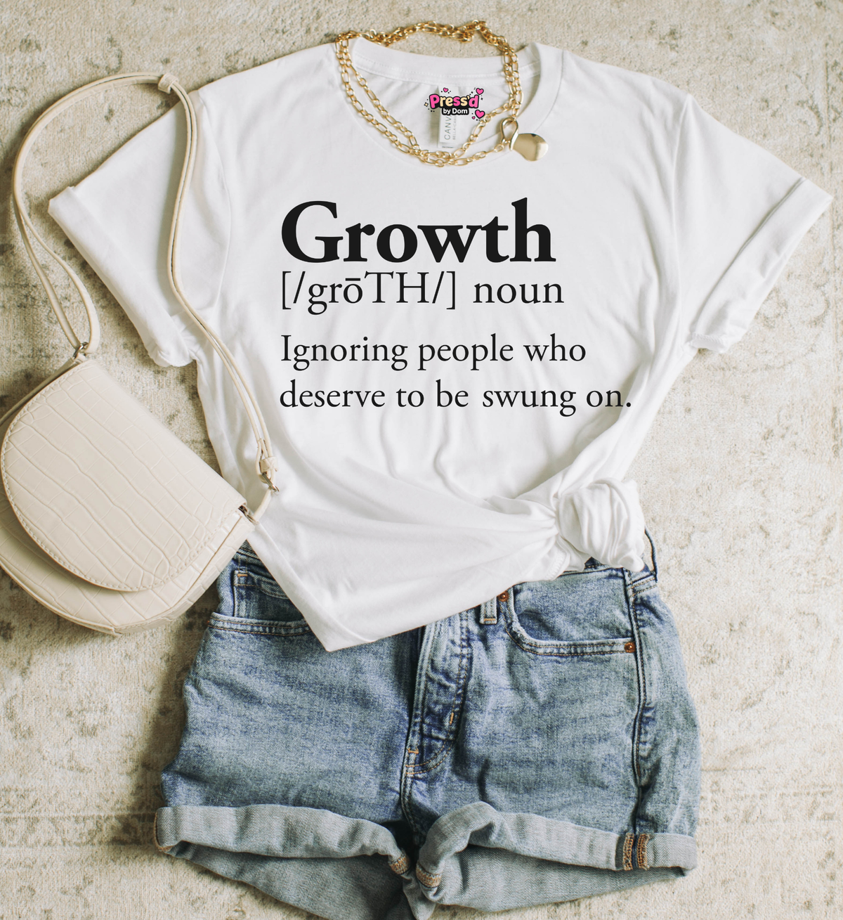 Growth - Ignoring People Who Deserve To Be Swung On Tee
