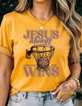 Jesus Always Win Graphic Tee