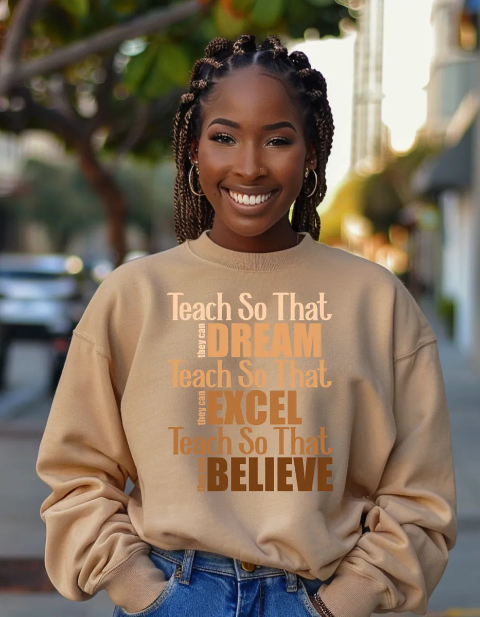 Teach Black History Sweatshirt
