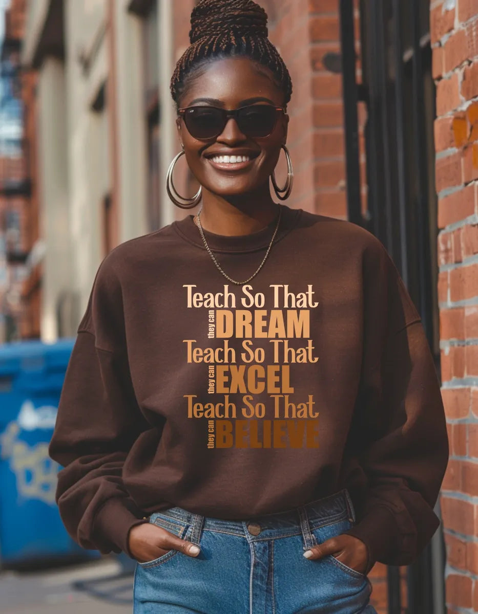 Teach Black History Sweatshirt
