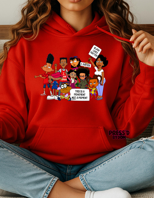 90s Cartoon Activism Hoodie
