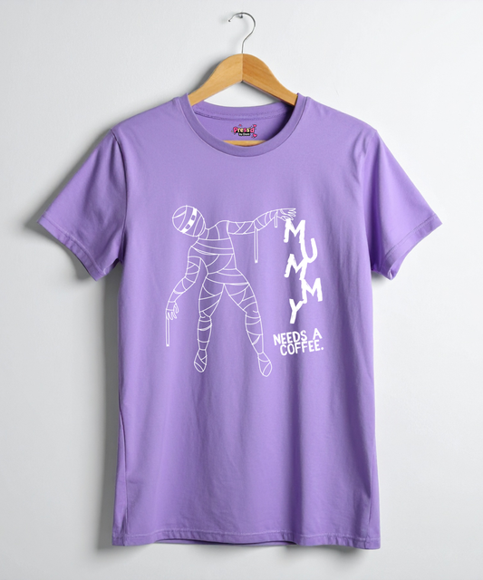 ☕ Mummy Needs Coffee Halloween Tee